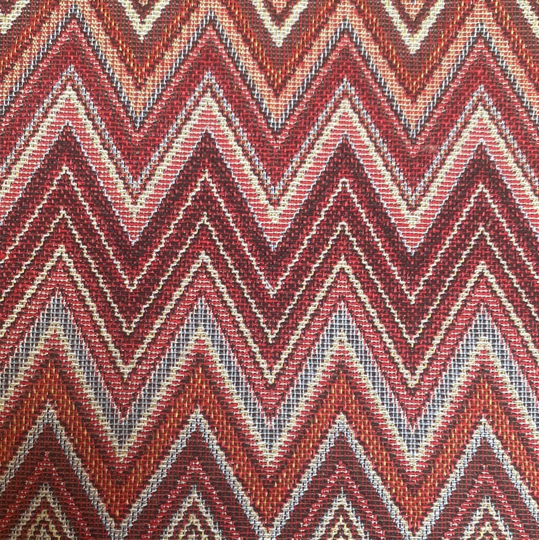 Toilettasje Rood ZigZag