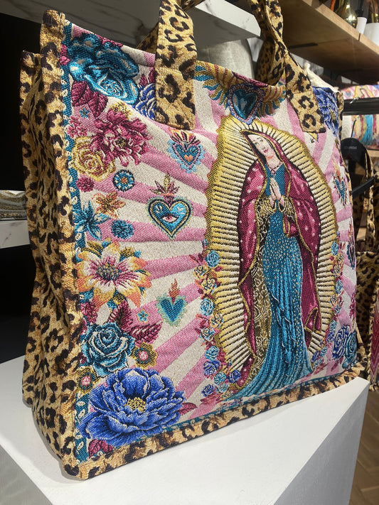 Strandtas Maria blauw